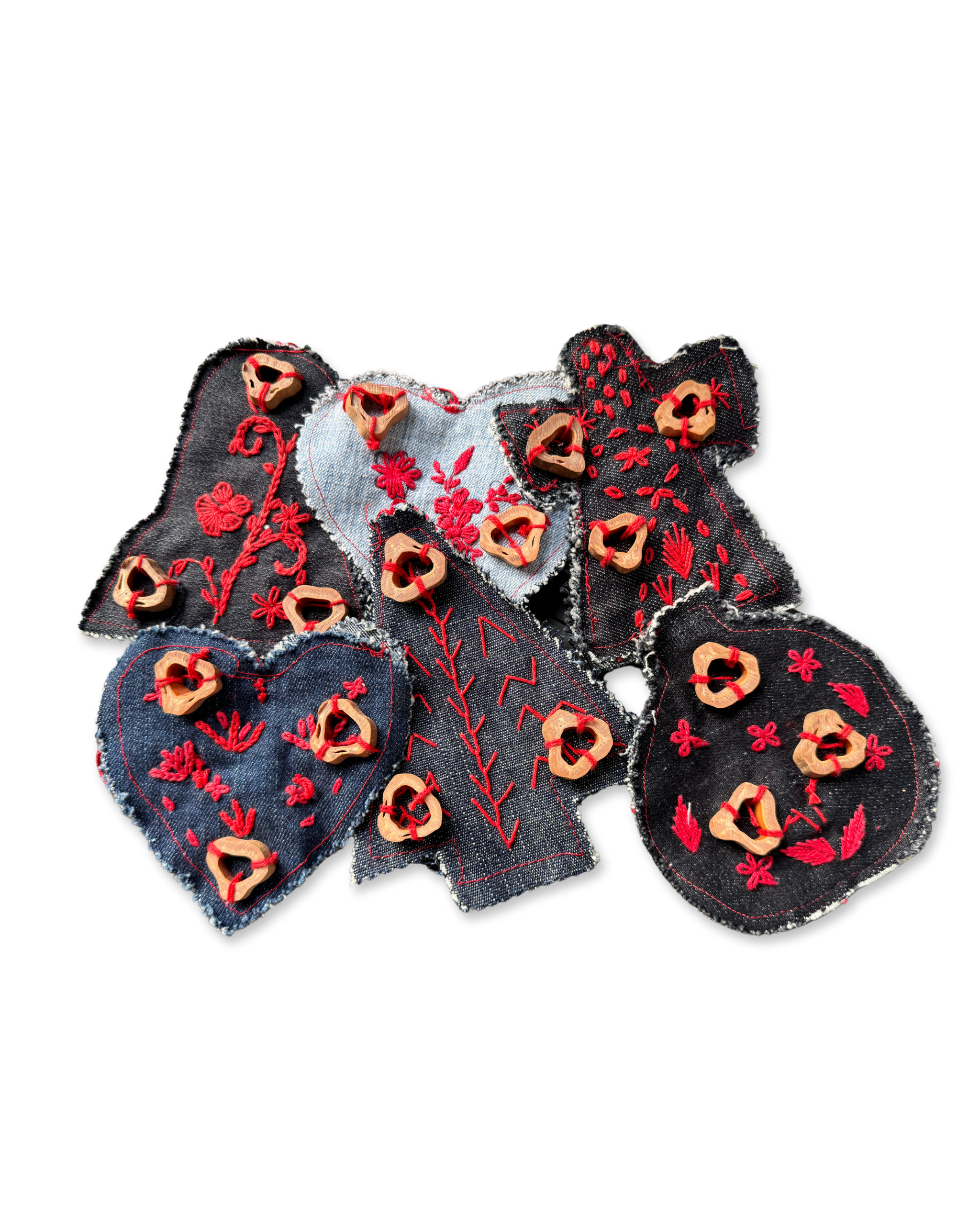 Pili Shell Ornaments (Set of 6)