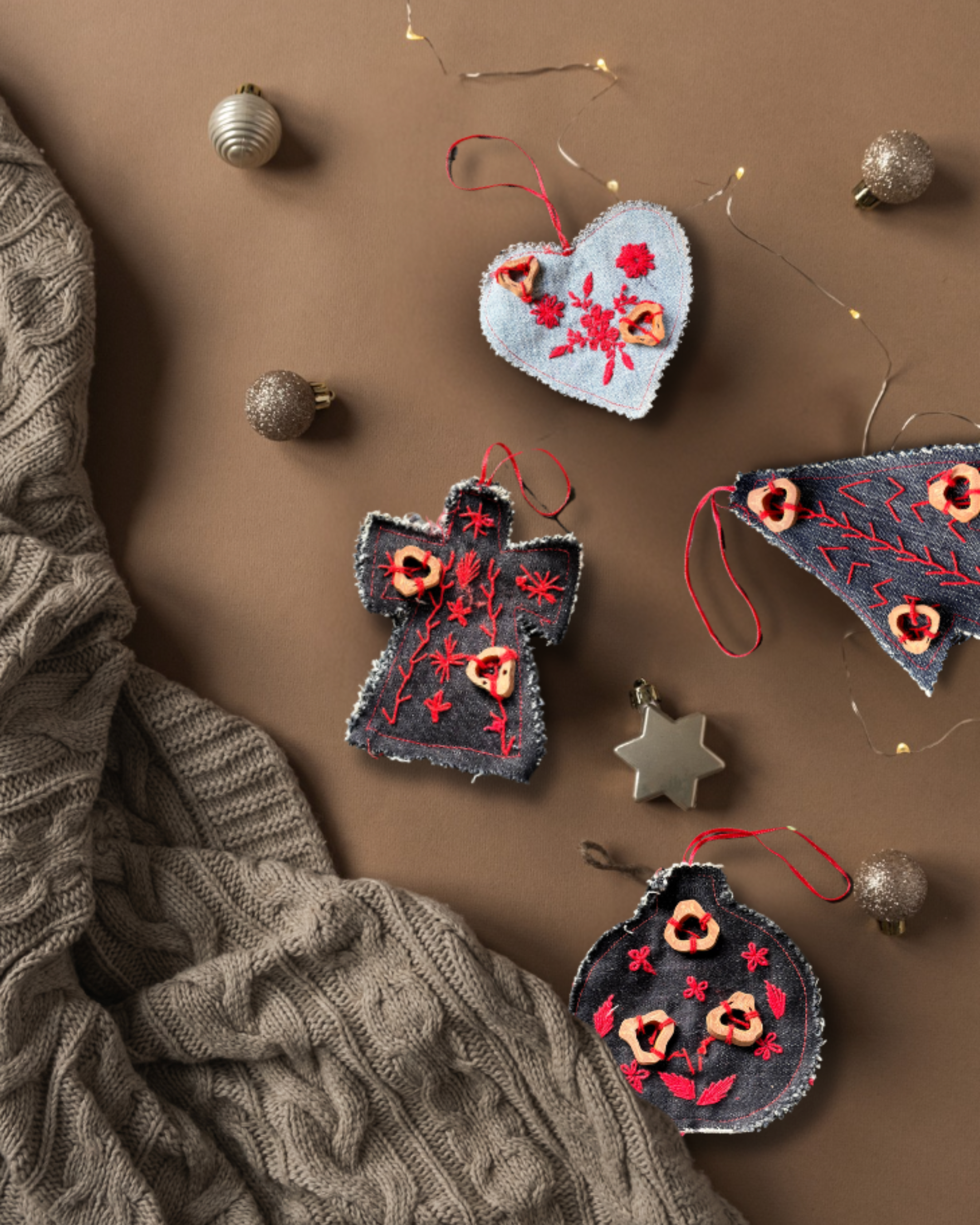 Pili Shell Ornaments (Set of 6)